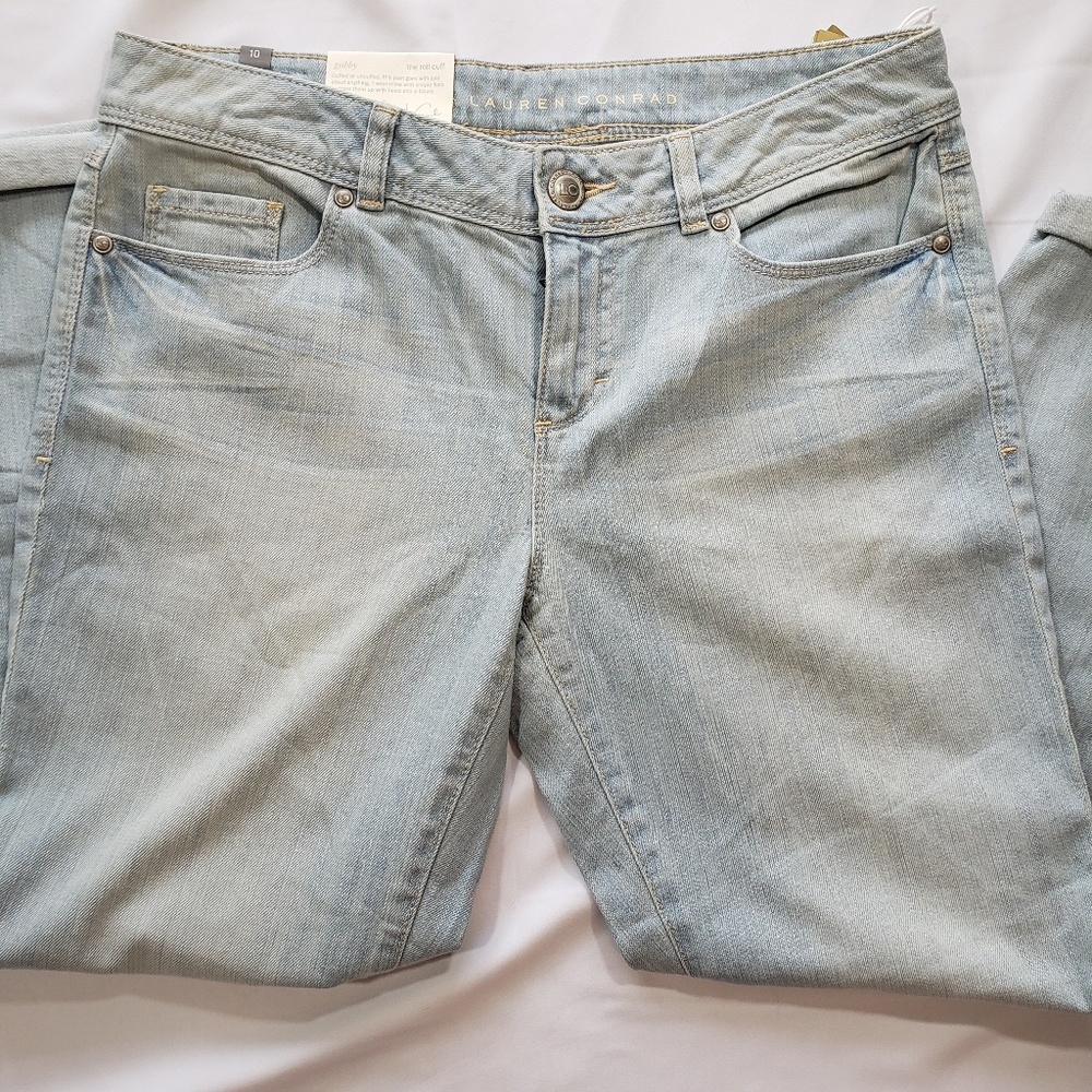 Lauren Conrad rolled Jean's size 10